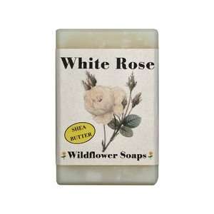    Wildflower Soaps White Rose 4 oz. Soap Bar (3 Pack) Beauty