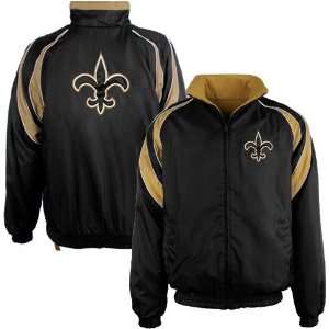 New Orleans Saints Team Logo Reversible Jacket:  Sports 