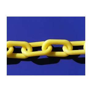  Plastic Chain 1.5 Inch (6mm) 50 Feet in Yellow for Plastic 