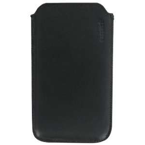  Exspect Leather Slip Case for iPhone 4   Black 