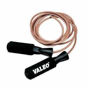  Valeo Leather Jump Rope (Fitness Accessories) Sports 