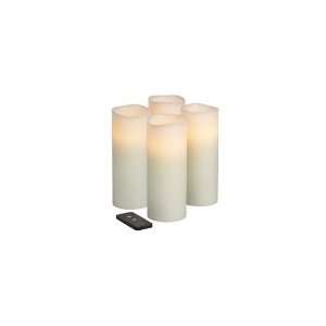   LED Pillar Candle w/ Remote & 3 Stage Timer, 8 in High: Home & Kitchen