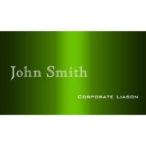  Shades of Green Standard Business Cards