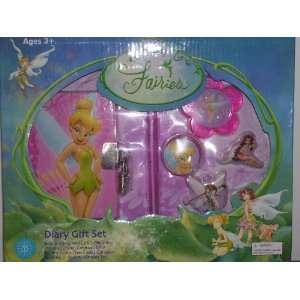  Disney Fairies Tinker Bell Diary Gift Set: Toys & Games