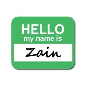 Zain Hello My Name Is Mousepad Mouse Pad