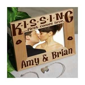  Personalized Valentines Day Kissing Picture Frame 