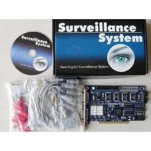   DVR Surveillance Cards for CCTV Systems Real Time DVR Card: Camera