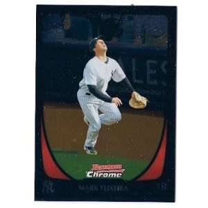   Bowman Chrome #22 Mark Teixeira New York Yankees: Sports & Outdoors