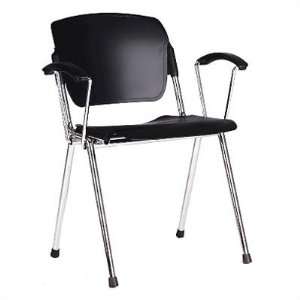  Via 102 B Cali Stack Chair with Black Frame (Set of 2 