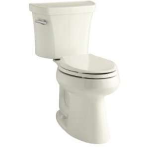    Piece Comfort Height Elongated Toilet with 10 Rou: Home Improvement