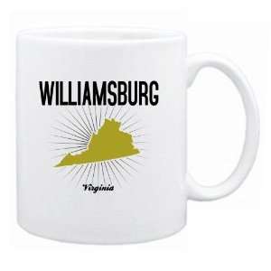 com New  Williamsburg Usa State   Star Light  Virginia Mug Usa City 
