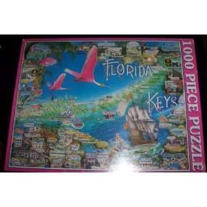 Florida Keys 1000 Piece Jigsaw Puzzle Toys & Games