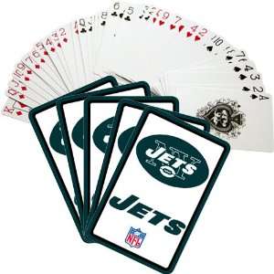  NFL Jets Team Logo Playing Cards: Sports & Outdoors