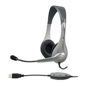  New Cyber Acoustics AC 850 USB Headset Over the head 