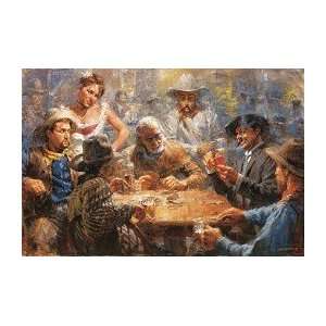  Andy Thomas Draw Poker By Andy Thomas Giclee On Canvas 
