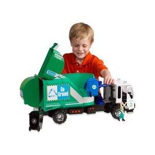  Tonka Mighty Motorized Garbage Truck with Figure: Toys 