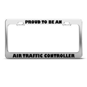  Proud To Be Air Traffic Controller Career license plate 