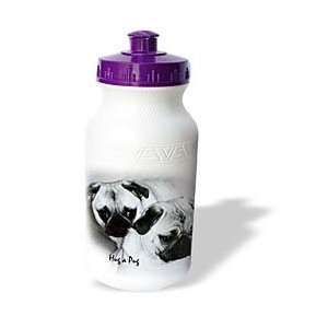  Dogs Pug   Hug a Pug Puppies   Water Bottles: Sports 