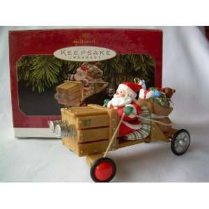 1997 Hallmark Ornament The Claus Mobile # 19 Here Comes Santa Series