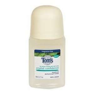 Toms Of Maine Crystal Confidence Deodorant Roll On Fragrance Free 2 