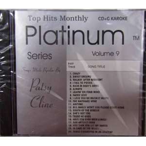  Top Hits Monthly Karaoke The Hits of Patsy Cline Musical 