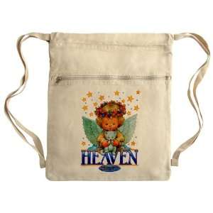  Messenger Bag Sack Pack Khaki Heaven Sent Angel 