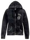    Davidson® Womens Hooded Activewear Jacket 96378 12VW Size MEDIUM