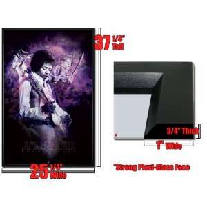  Framed Jimi Hendrix Poster Purple Haze FrPp32165: Home 