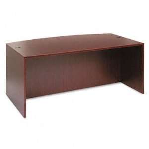  New   Valencia Bow Front Desk Shell, 71w x 35 1/2d to 41 3 
