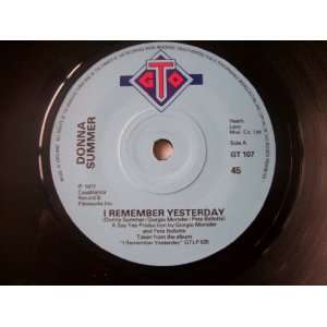  DONNA SUMMER / I REMEMBER YESTERDAY DONNA SUMMER Music