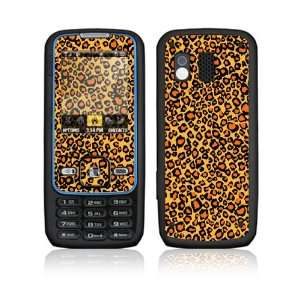 Samsung Rant M540 Decal Vinyl Skin   Orange Leopard
