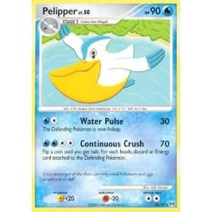  Pelipper Rare 24/99 Pokemon Platinum Arceus Toys & Games