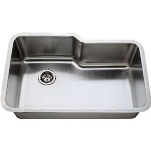 Empire Industries Stainless Steel Undermount Single Bowl Kitchen Sink 
