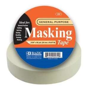  BAZIC (60 Yards) General Purpose Masking Tape Case Pack 36 