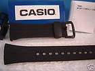Casio watch band WVA 106. Wave Ceptor Strap Black