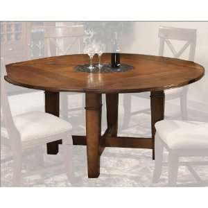  Intercon Verona Solid Birch Dining Table INVC4646TAB: Home 