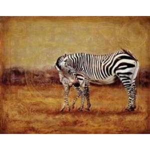  Vanessa Jayne   Zebra Family Canvas