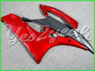 For Yamaha R6 YZF R6 06 07 Red Black Fairing 871A CB  