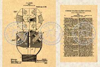 1900s DRILL BIT Patent HOWARD HUGHES Sr   Mine Oil #580  