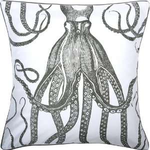  Pillow Decor   Thomas Paul Octopus 18X18 Throw Pillow 