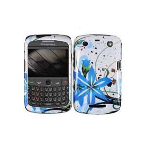  BlackBerry Apollo Curve 9360 Graphic Case   Blue Splash 