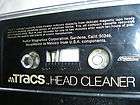 tracs cassette tape head cleaner 