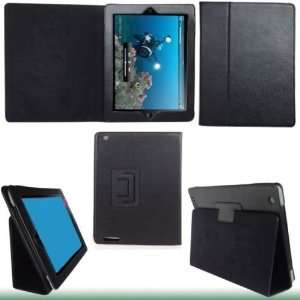   Leather Case Cover Pouch w/ Stand for iPad 2: Computers & Accessories