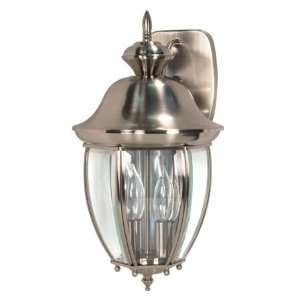New Haven   2 Light   12   Wall Lantern   W/ Clear Beveled Glass  