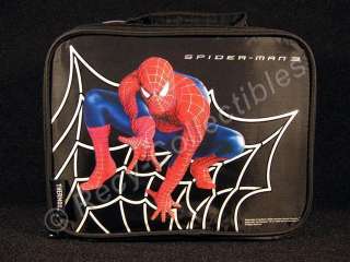 Spider Man 3 Soft Insulated Lunchbox Spiderman Web New  