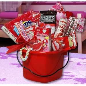 Valentine´s Day Hearts Gift Basket  Grocery & Gourmet 