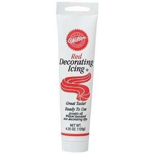  Wilton Icing   Ready to Use   Tube   Red