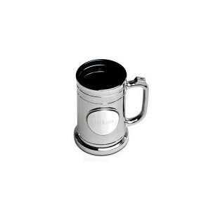  Personalized Genteel Gunmetal Beer Mug with Pewter 