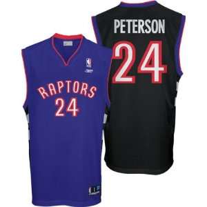   Purple Reebok NBA Replica Toronto Raptors Jersey