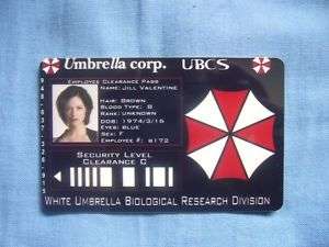 Resident Evil Umbrella Corporation UBCS cosplay Costume  